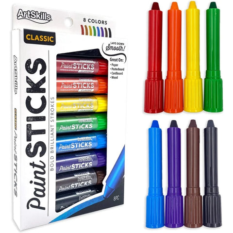 Classic Paint Sticks: Bold Bright Strokes
