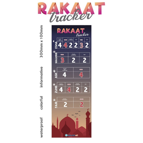 Rakaat Tracker: Acrylic Frame