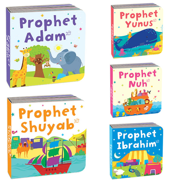 Quran Stories Book Tower: Set of 10 Chunky Books