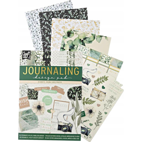 Journaling Design Pad: 24 Double Sided Sheets