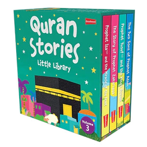 Quran Stories Volume 3: Set of 4 board books