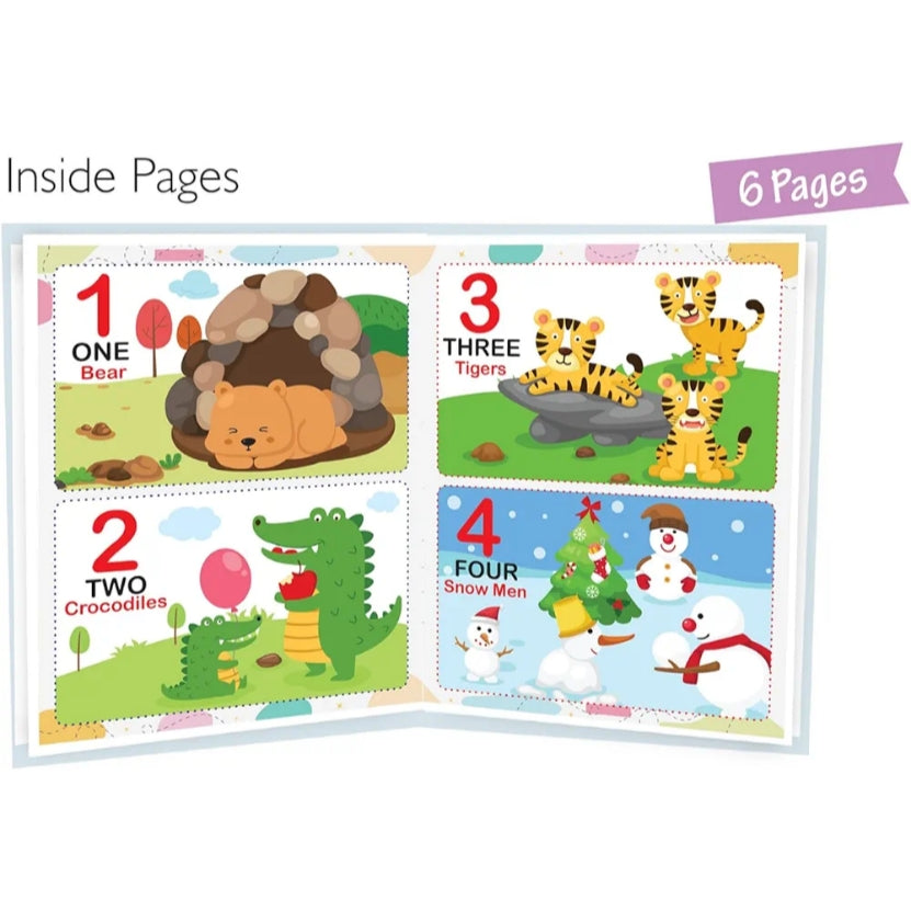 My First Numbers A4 Board Book