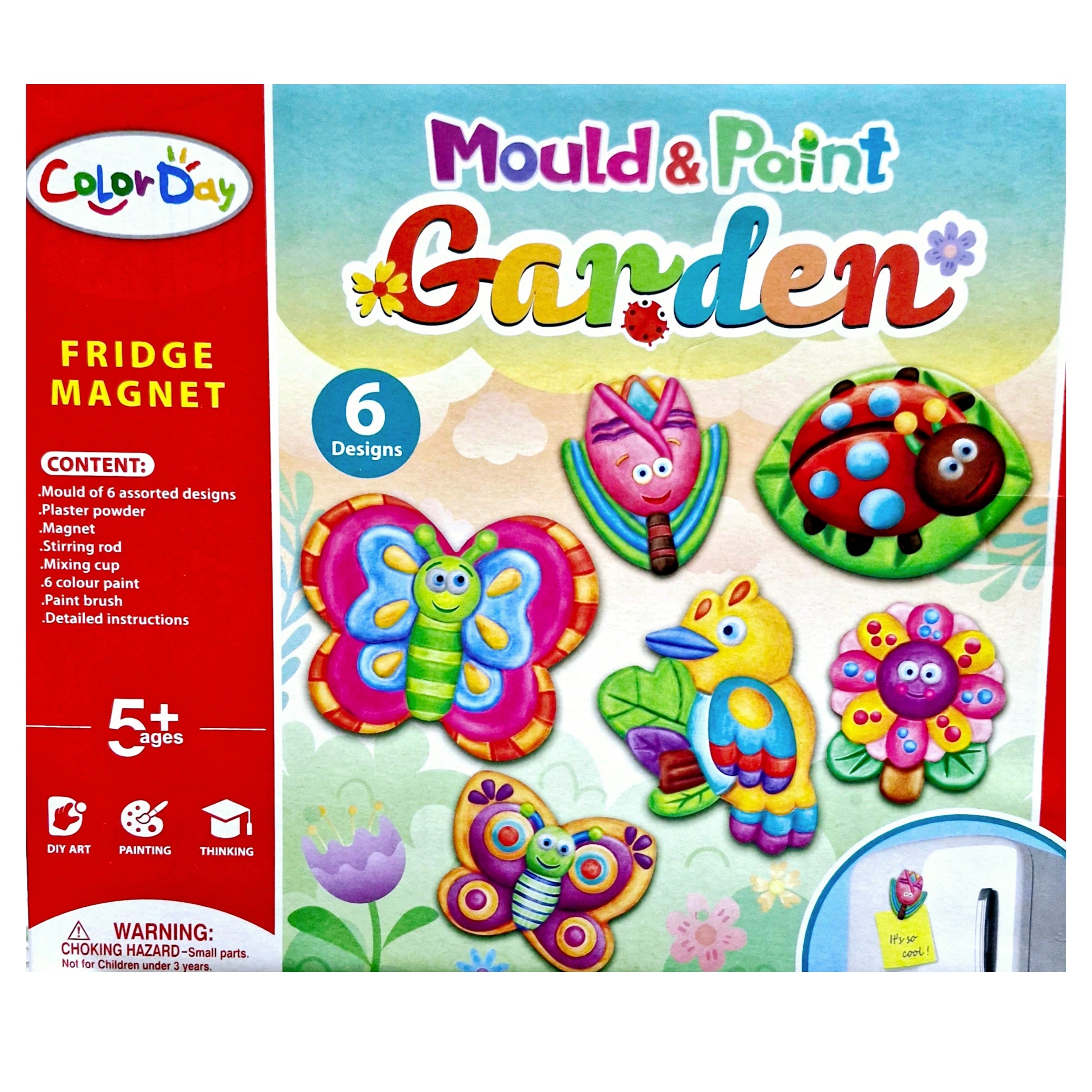 Mould and Paint Garden Magnets