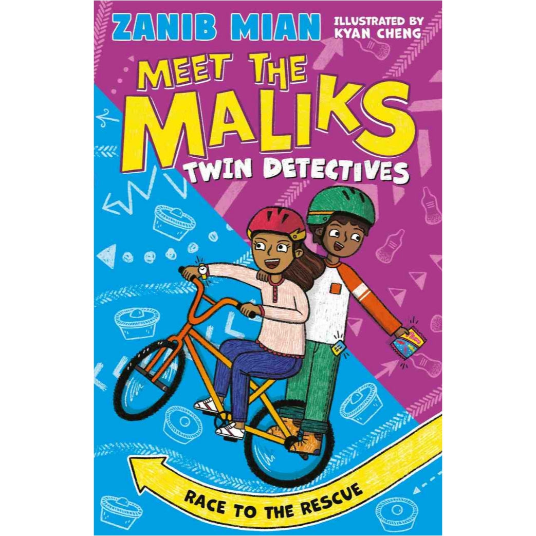 Meet the Maliks – Twin Detectives: Race to the Rescue by Zanib Mian (Book 2)