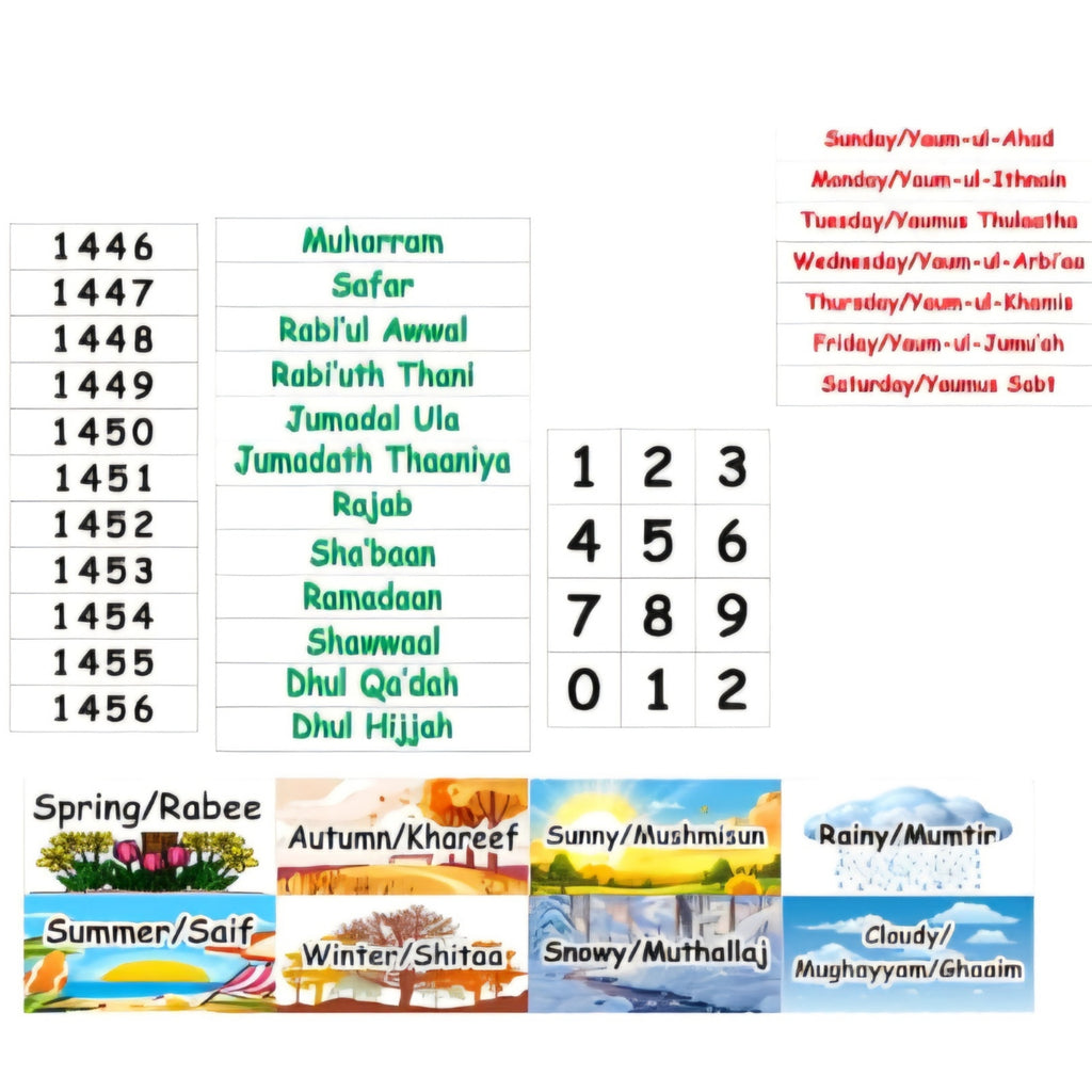 My Islamic Calender: Magnetic and Interactive
