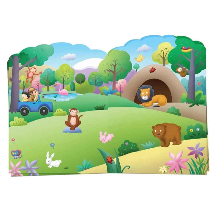 In the Jungle Sticker Book