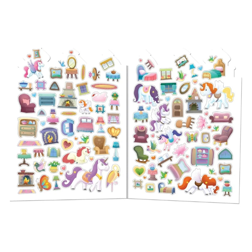 Unicorn World Sticker Book