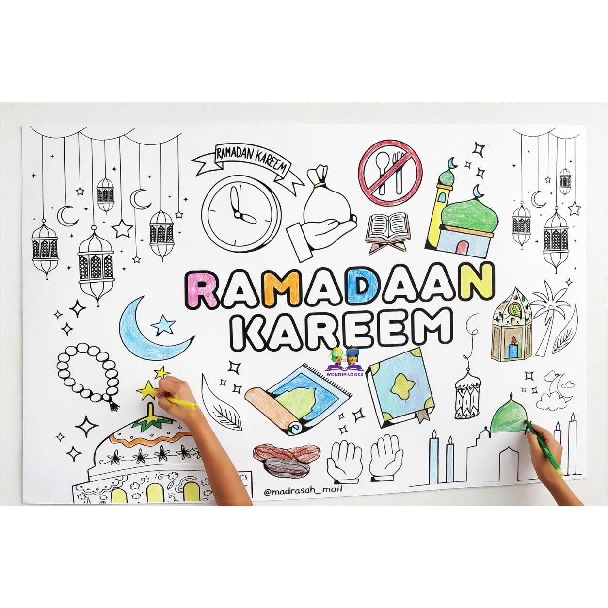 Ramadaan Kareem Giant Colour In Poster ☆ 118.9cm x 84.1cm