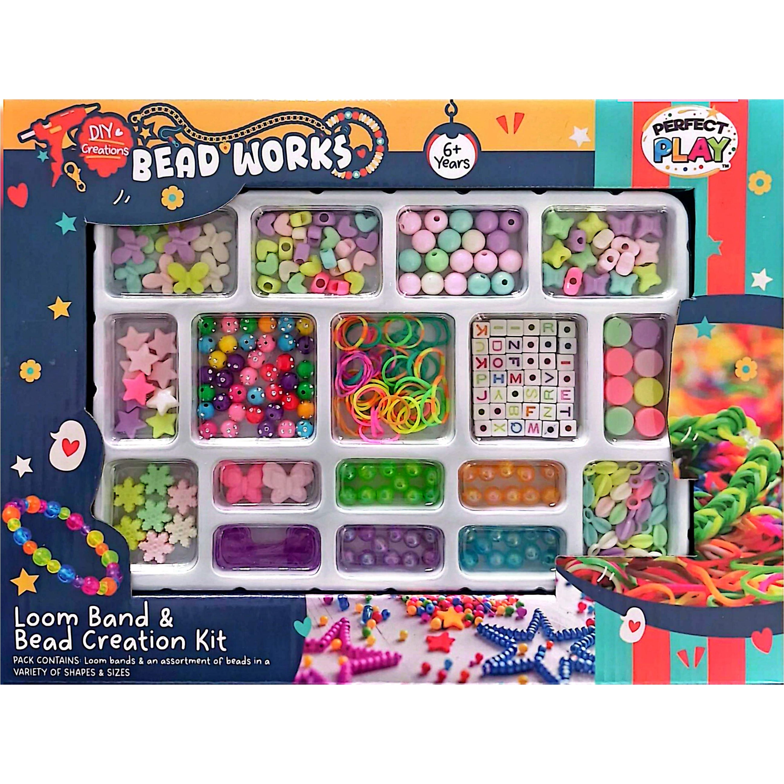 Loom Band and Bead Creation Kit