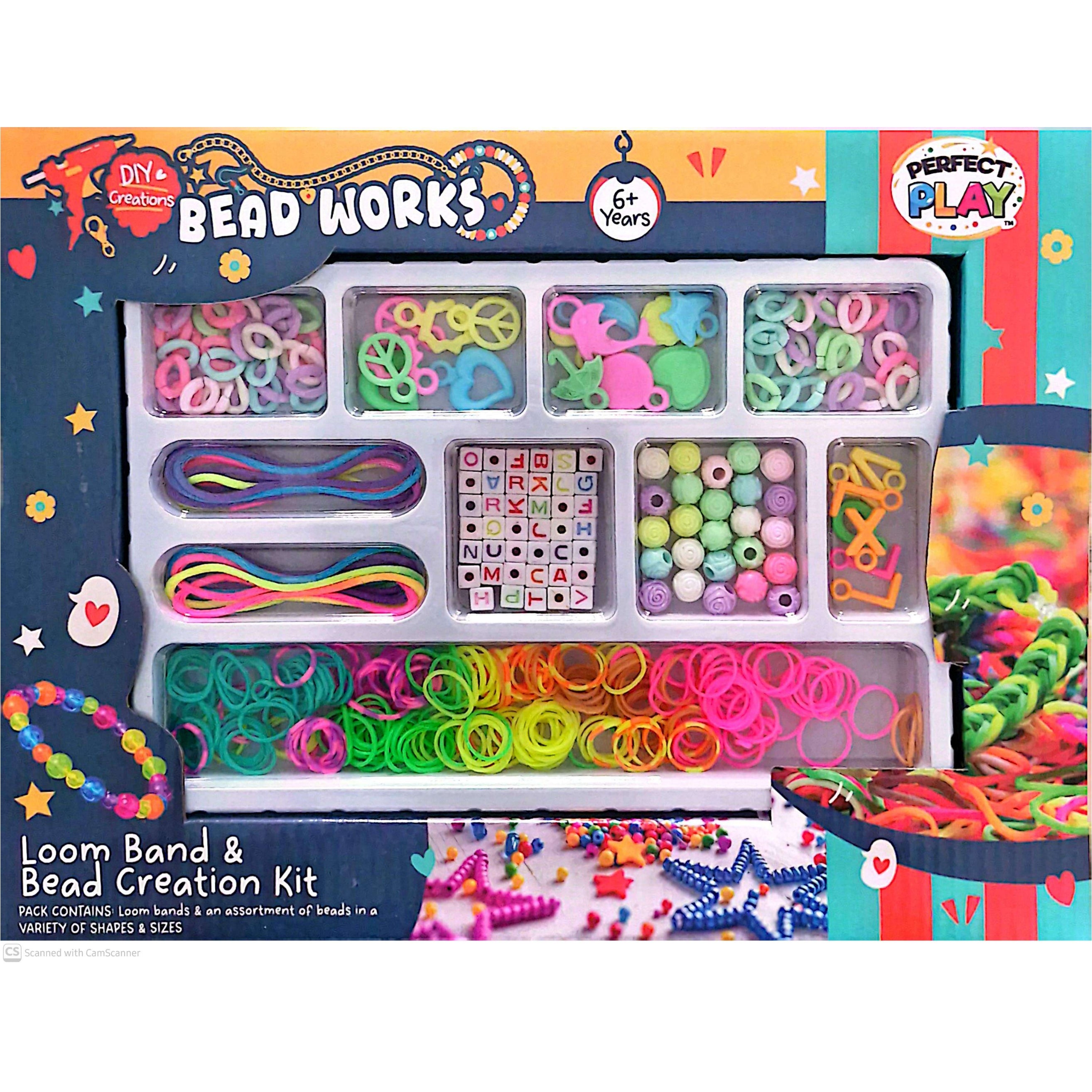 Loom Band and Bead Creation Kit