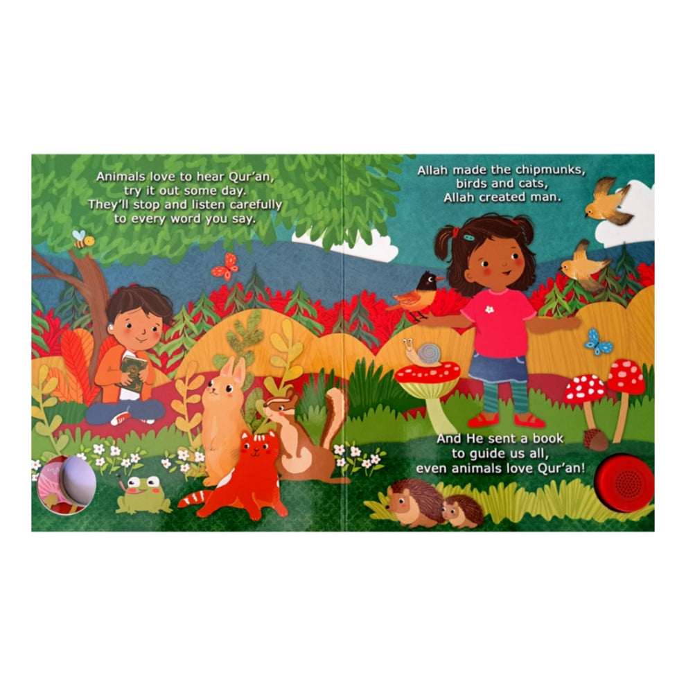 Animals Love Qur'an: Sing-Along Sound Book