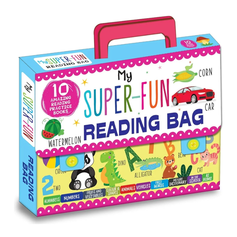 My Super-Fun Reading Bag  Includes 10 first word books