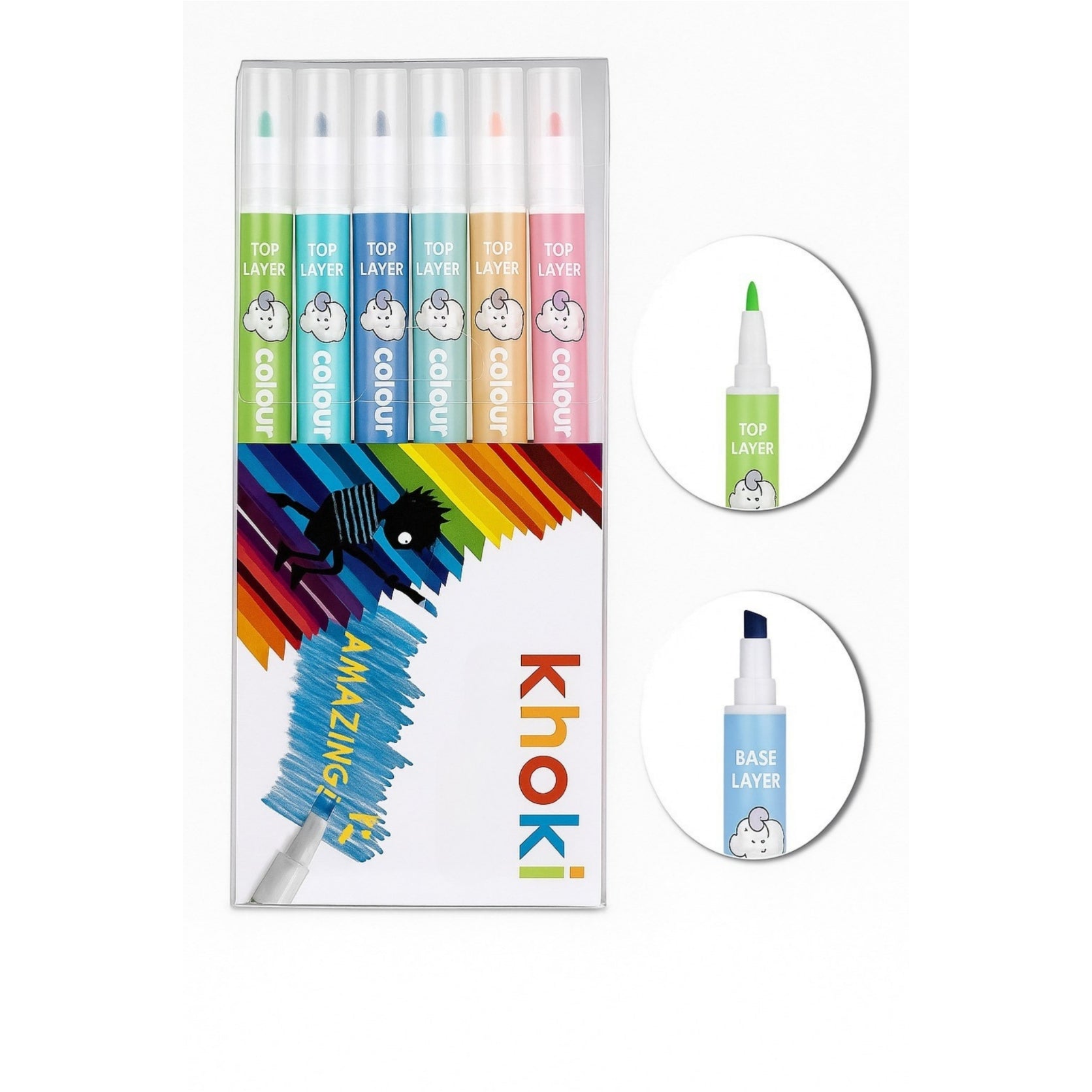 2-in-1 Layering Markers