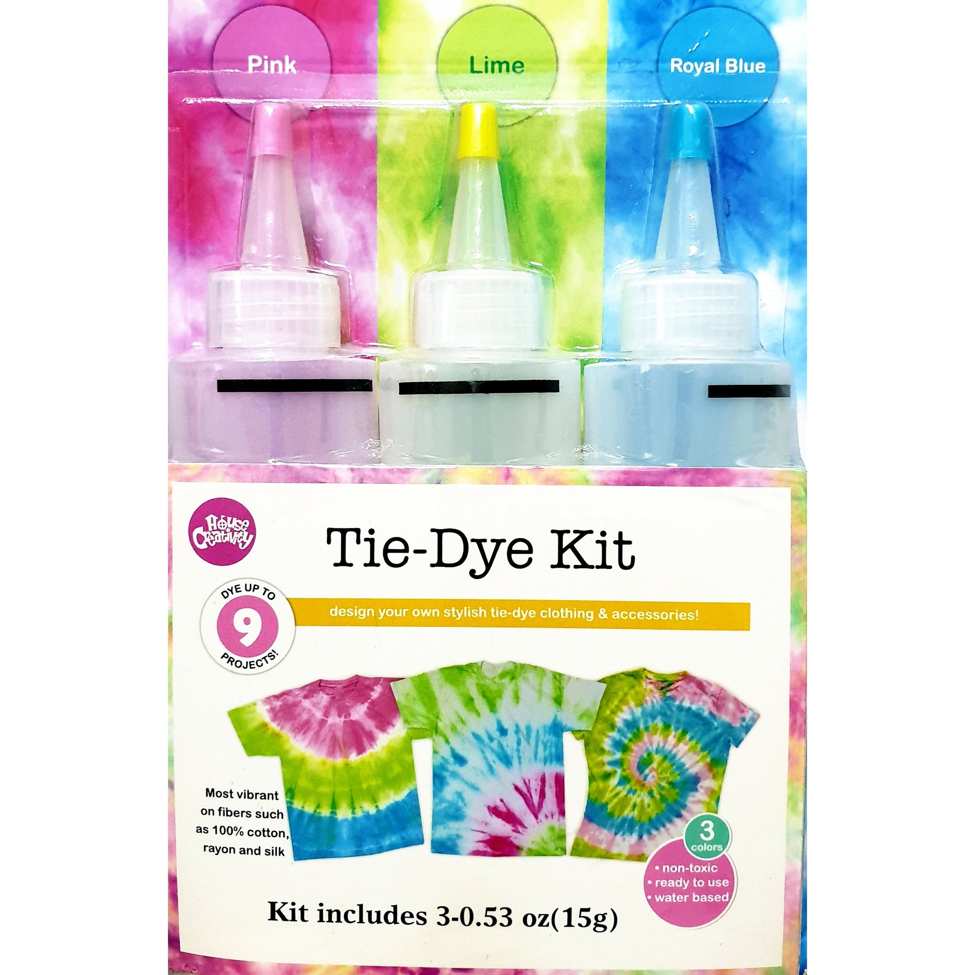Tie Dye Kit: Design your own Stylish Tie-Dye Clothing & Accessories