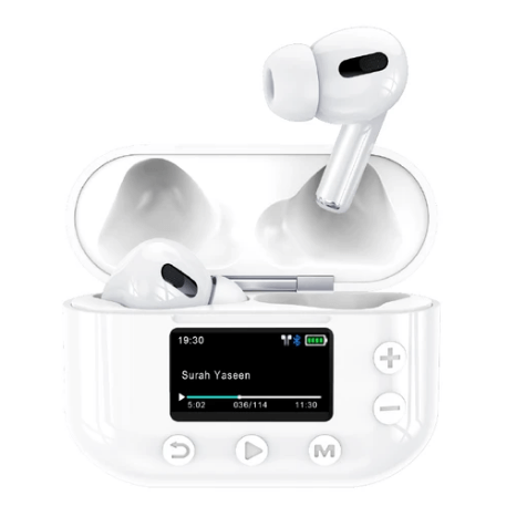 Quran Pods Pro: Wireless Quran Buds with full Qur'an by Qur'an Cube