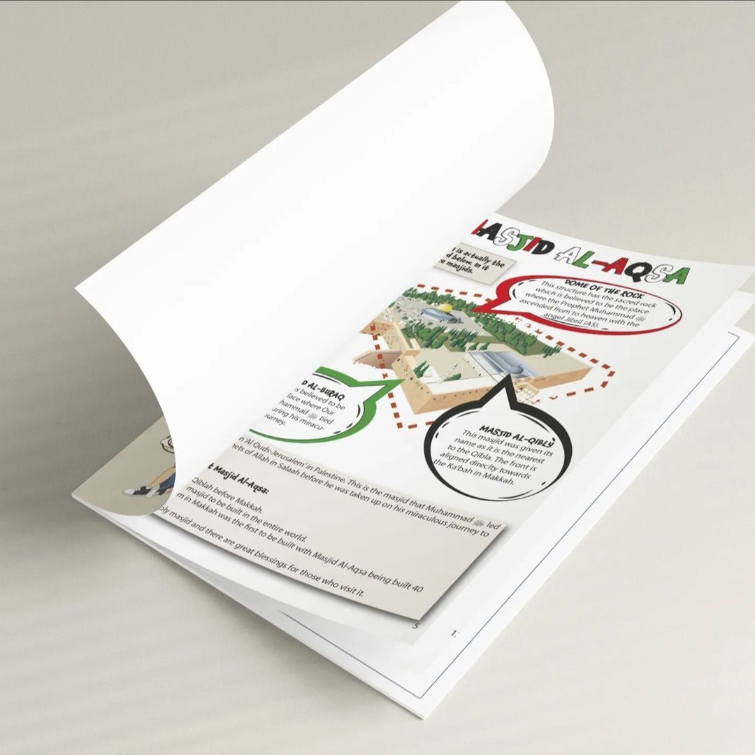 Palestine Activity Book with Stickers