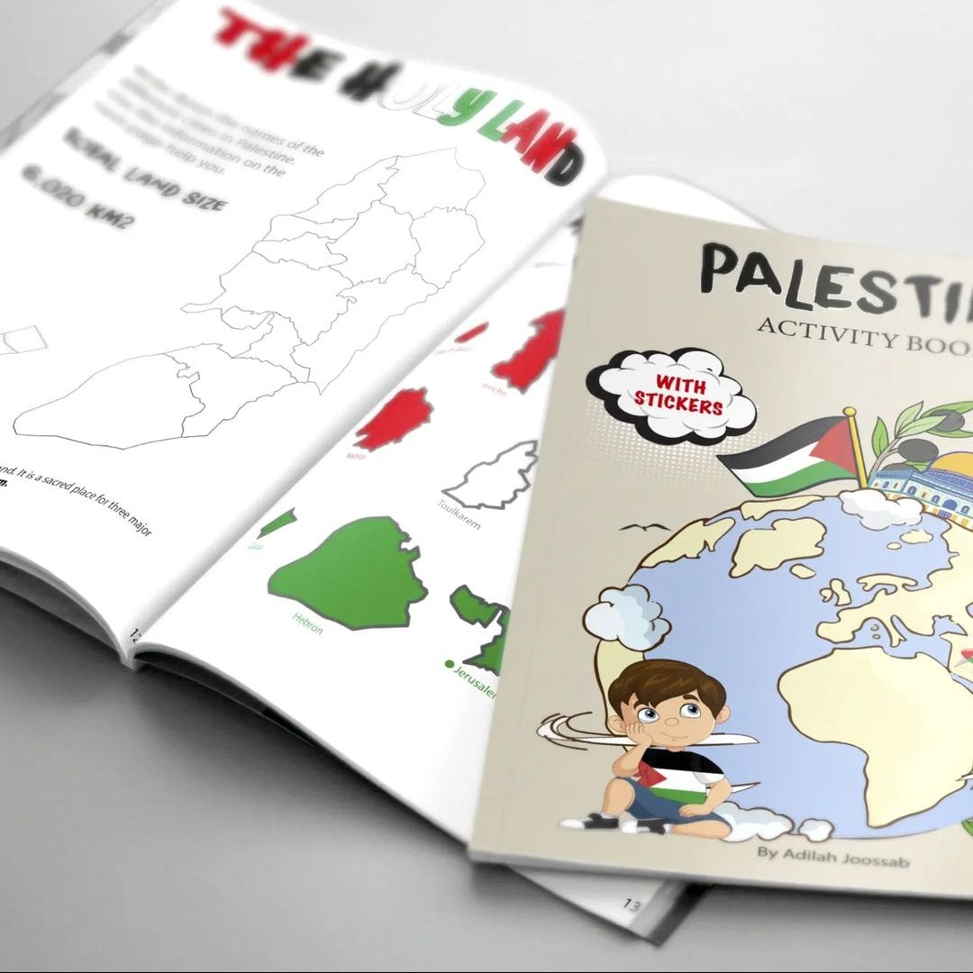 Palestine Activity Book with Stickers