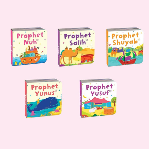 Quran Stories Book Tower: Set of 10 Chunky Books