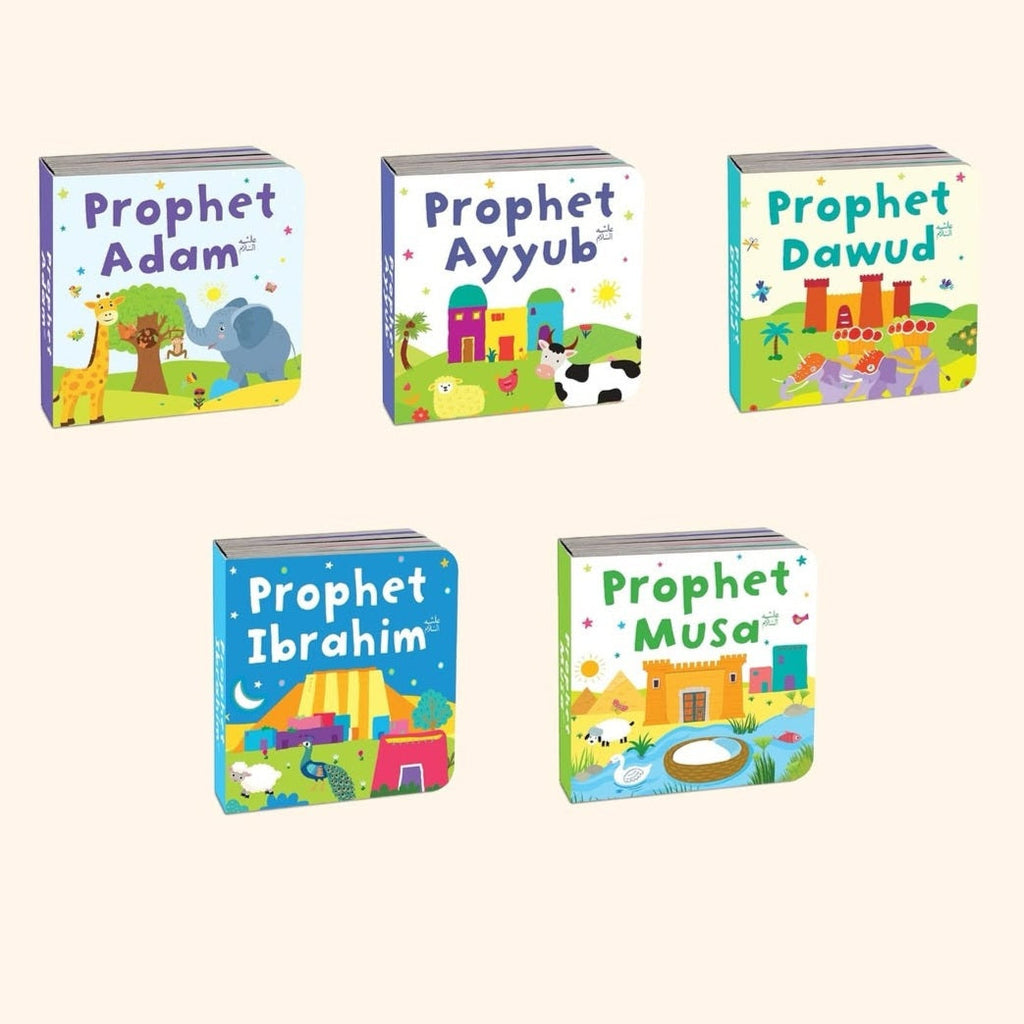 Quran Stories Book Tower: Set of 10 Chunky Books
