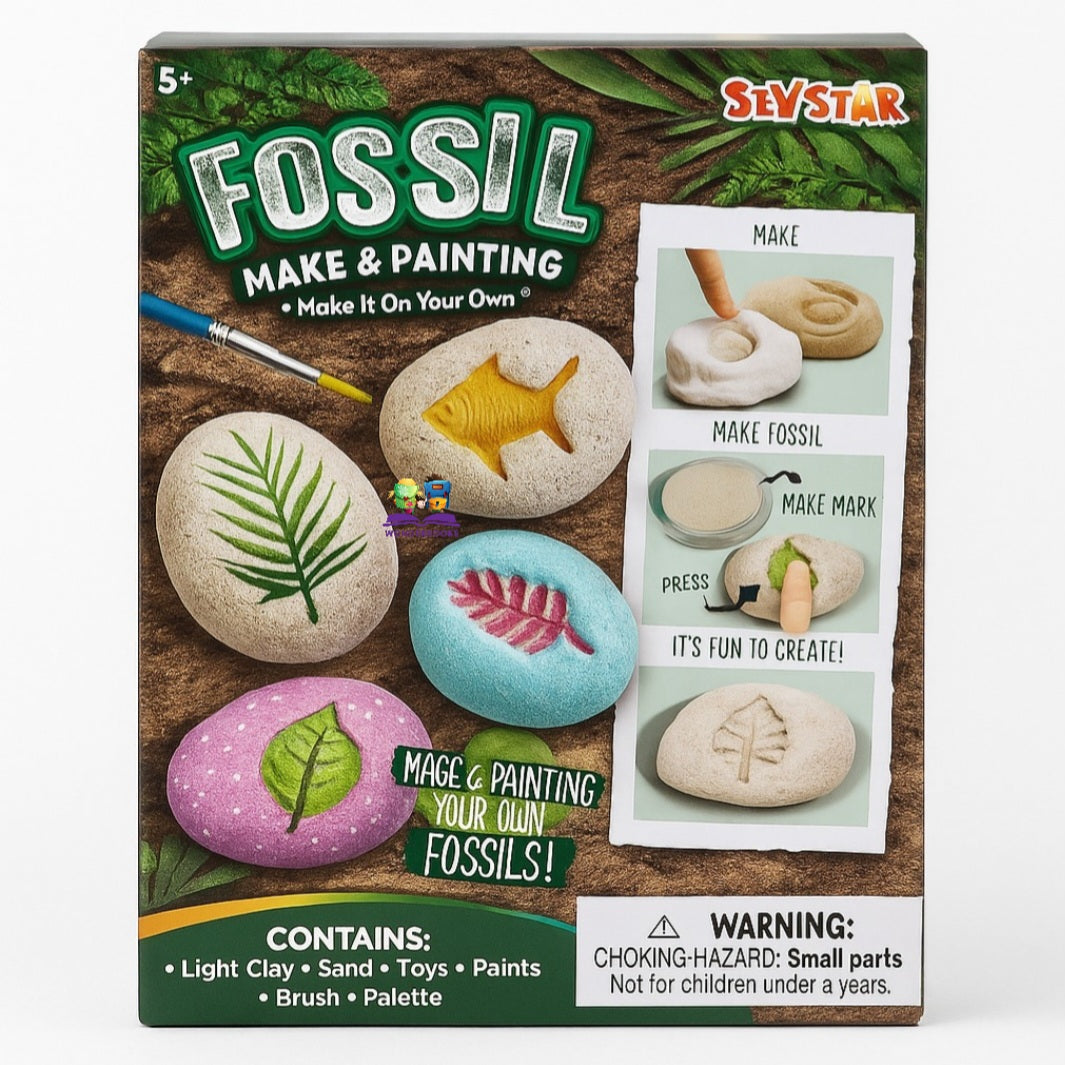 Fossil Make and Paint Kit
