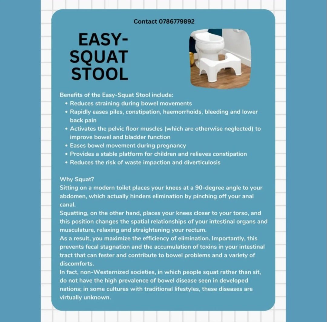 The Easy-Squat Stool