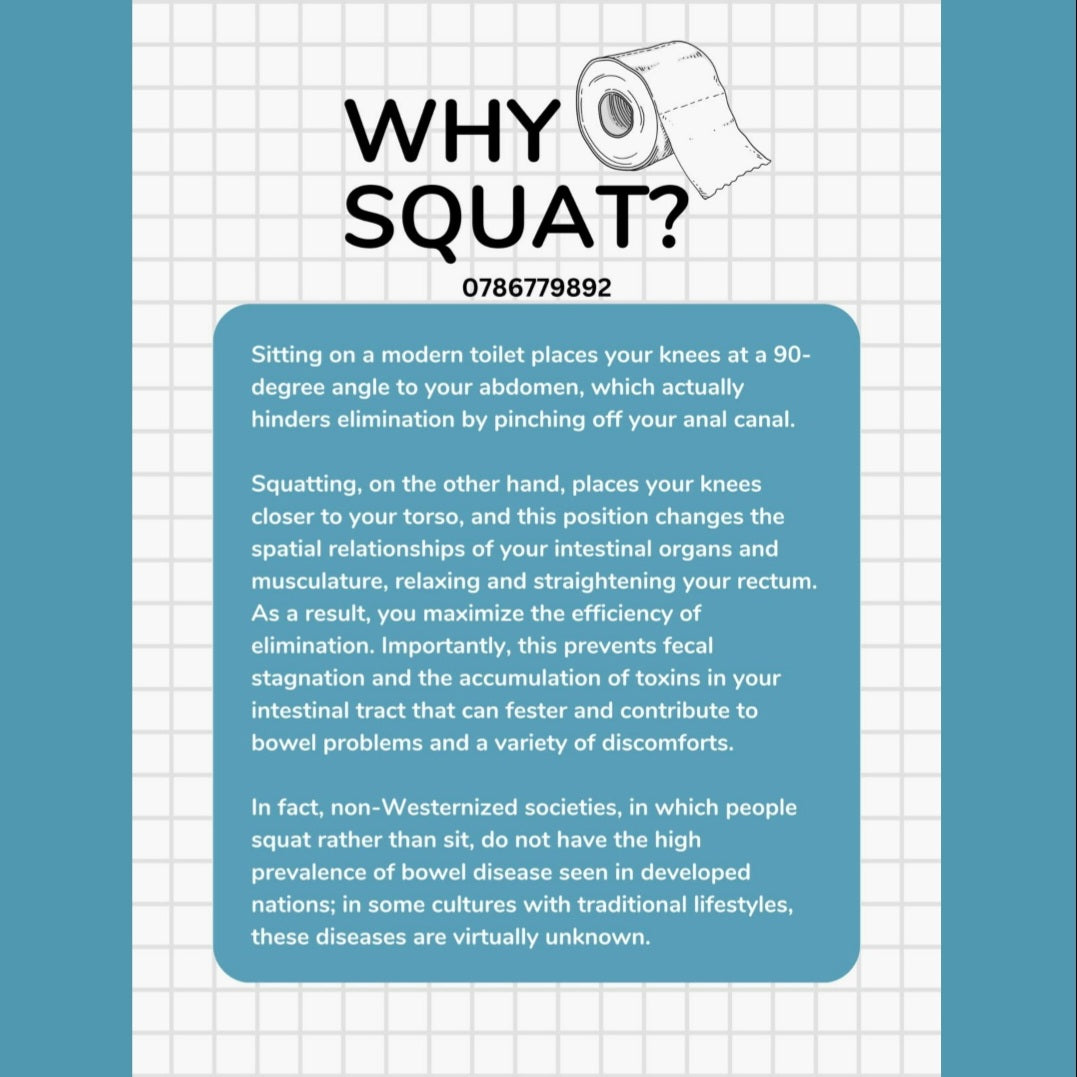 The Easy-Squat Stool