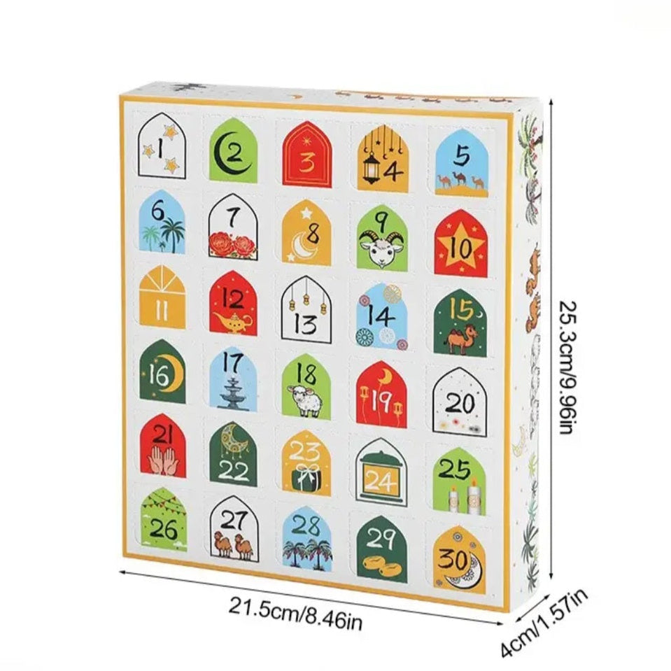 Ramadan Advent calendar with 30 adorable minis