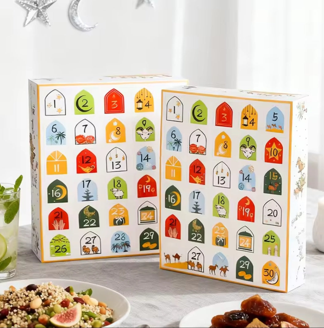 Ramadan Advent calendar with 30 adorable minis