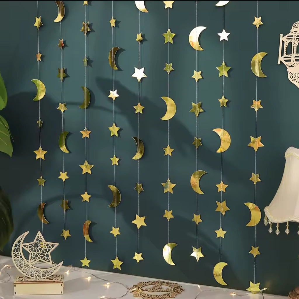 Moon and Star Backdrop