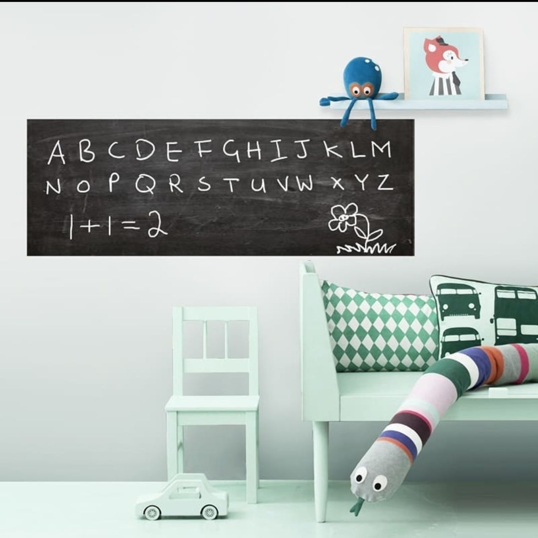 Vinyl Chalkboard Wall Decal 1.1m x 45cm