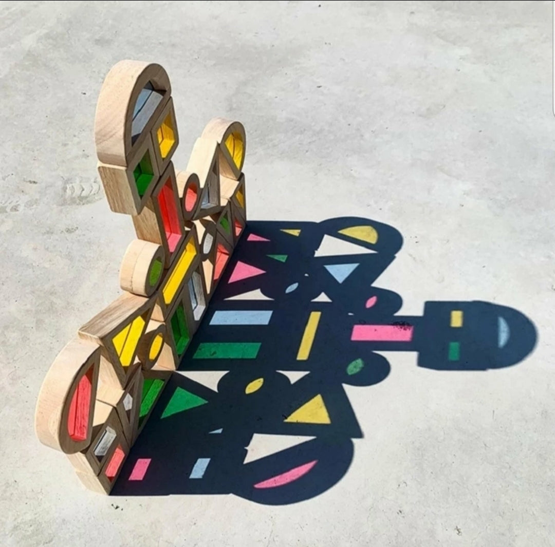 24 Piece Rainbow Blocks