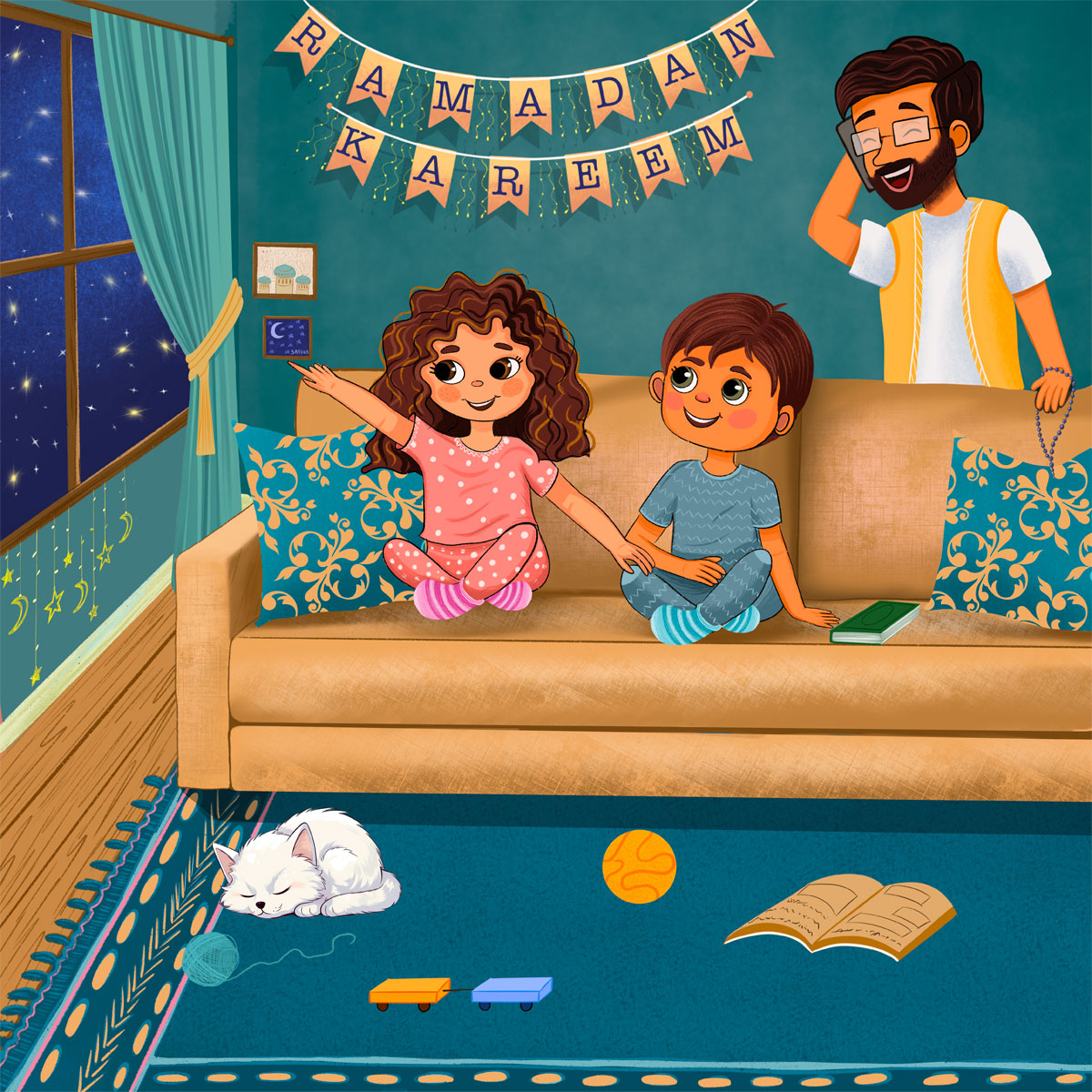 The New Moon – A Personalised Book about Ramadan