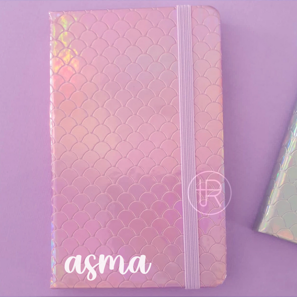 Personalised A6 Holographic Notebooks