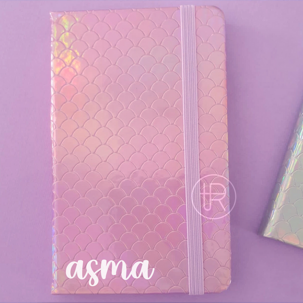 Personalised A6 Holographic Notebooks