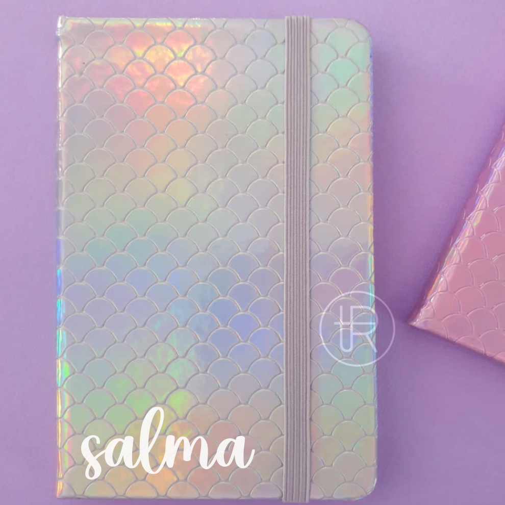 Personalised A6 Holographic Notebooks