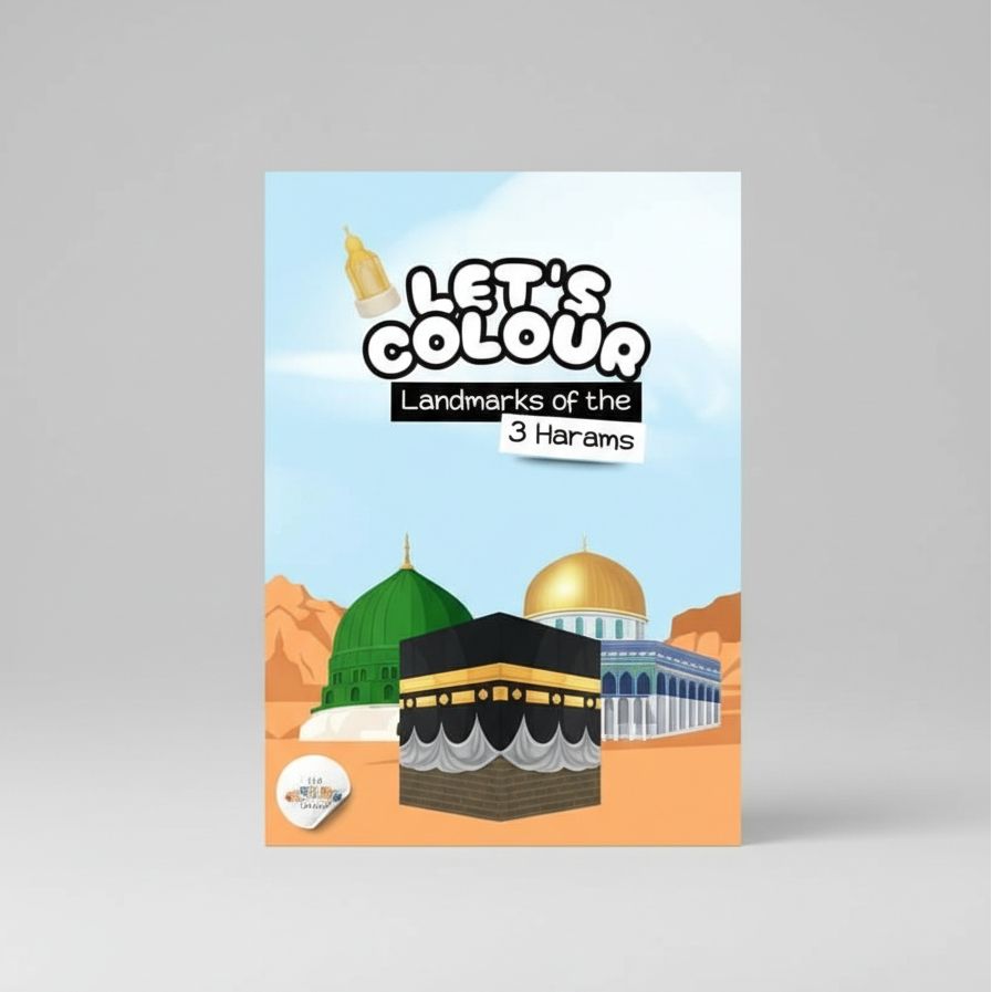 Let's Colour Landmarks of the 3  Harams