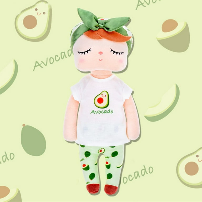Metoo Soft Plush Doll: Avocado Fruit