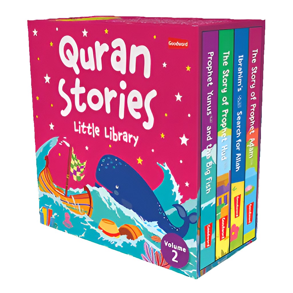 Quran Stories Little Library Volume 2: Set of 4 Books