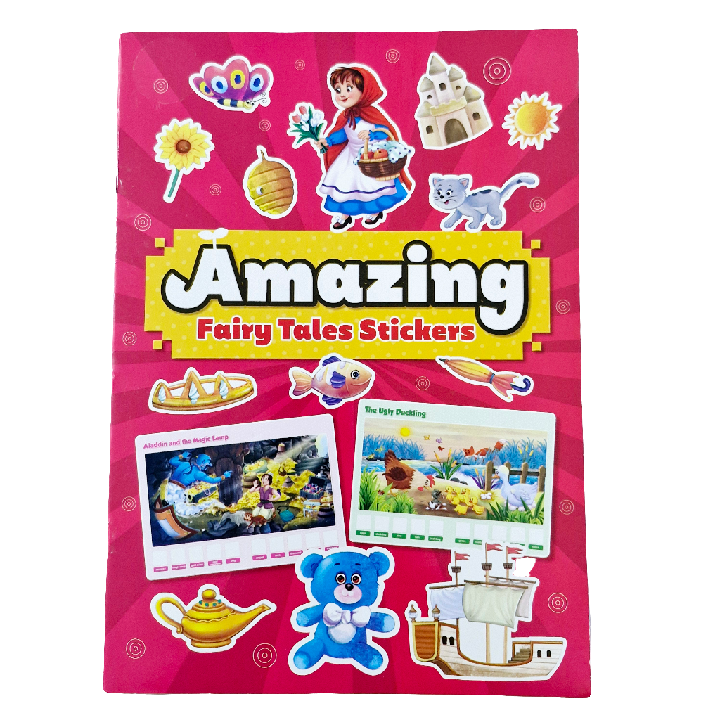 Amazing Fairy Tales Sticker Book