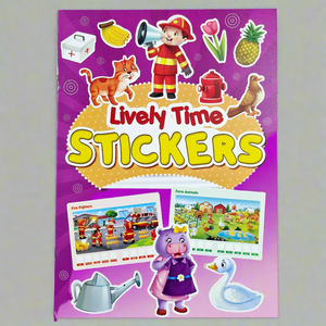 Lively Time Sticker Book