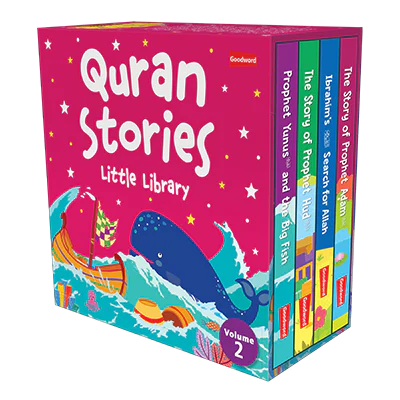 Quran Stories Little Library Volume 2: Set of 4 Books