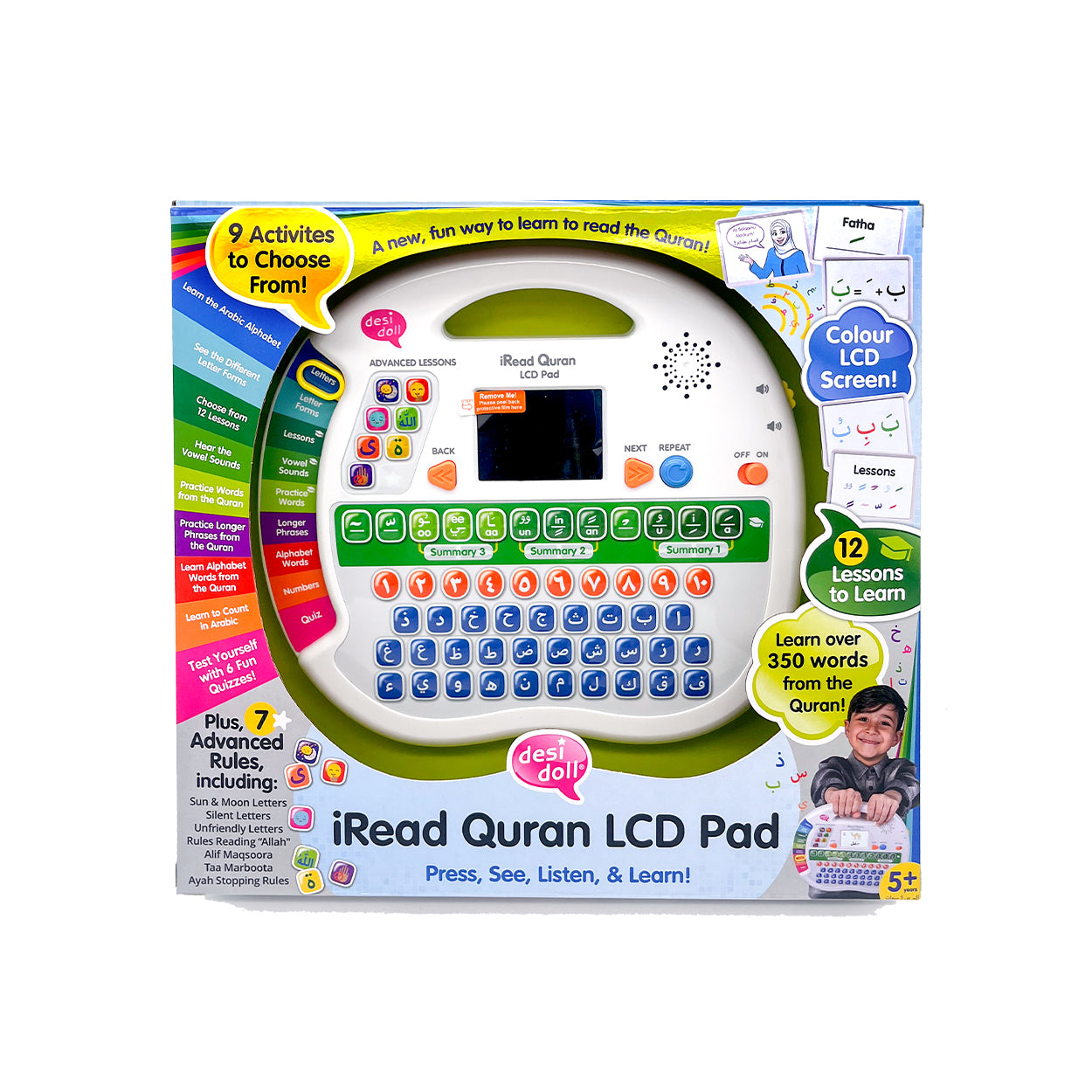 iRead Quran LCD Pad by Desi Doll