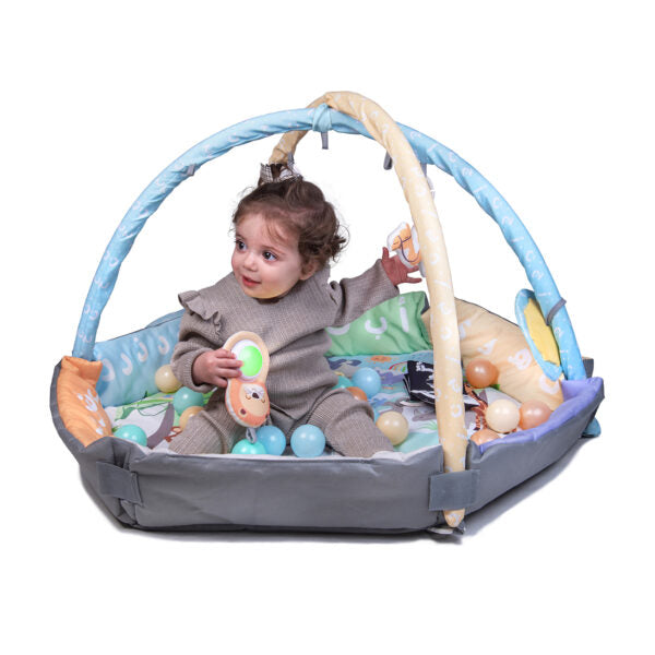 Arabic Alphabet 5-in-1 Activity Gym & Playmat