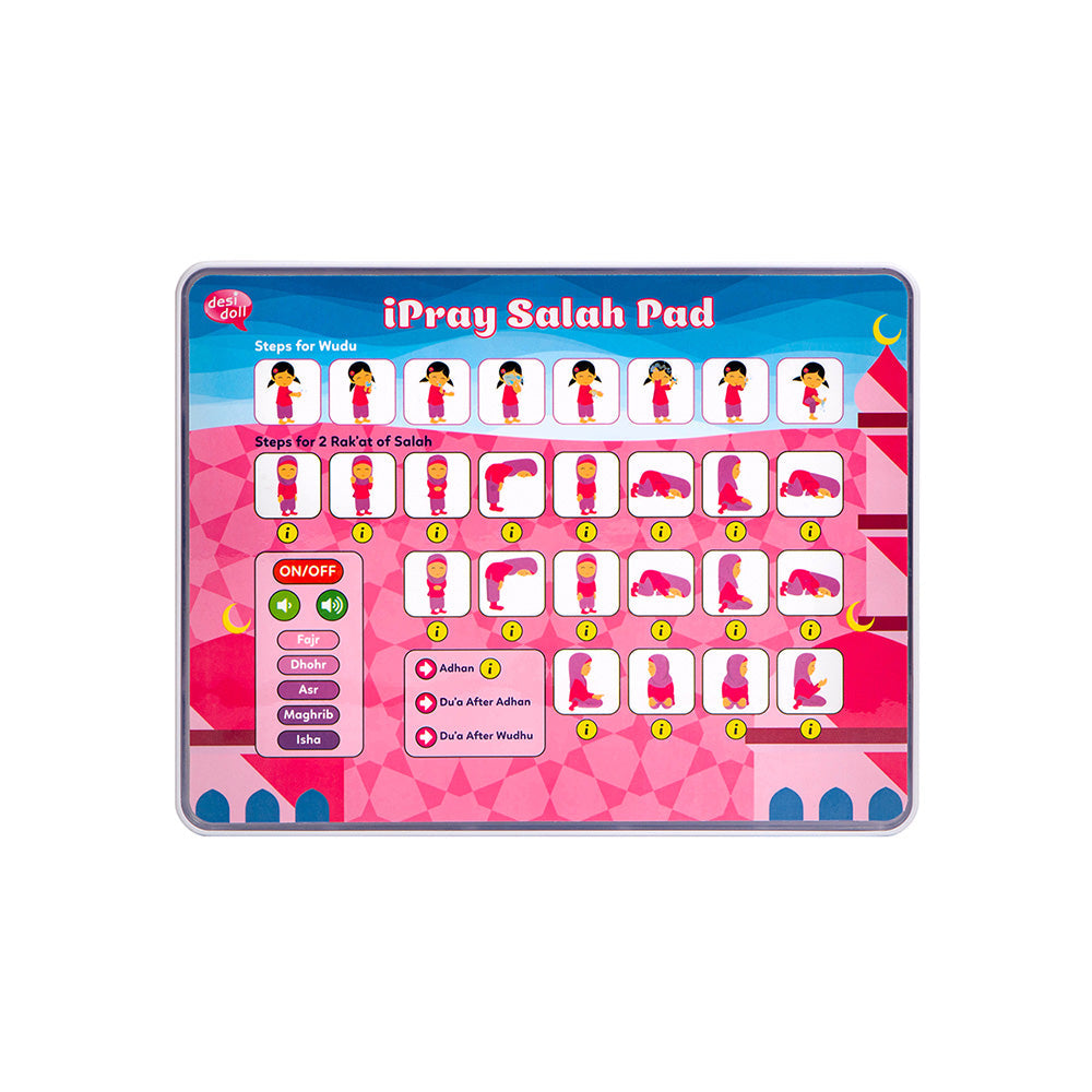 Light Up iPray Salah Pad: Pink