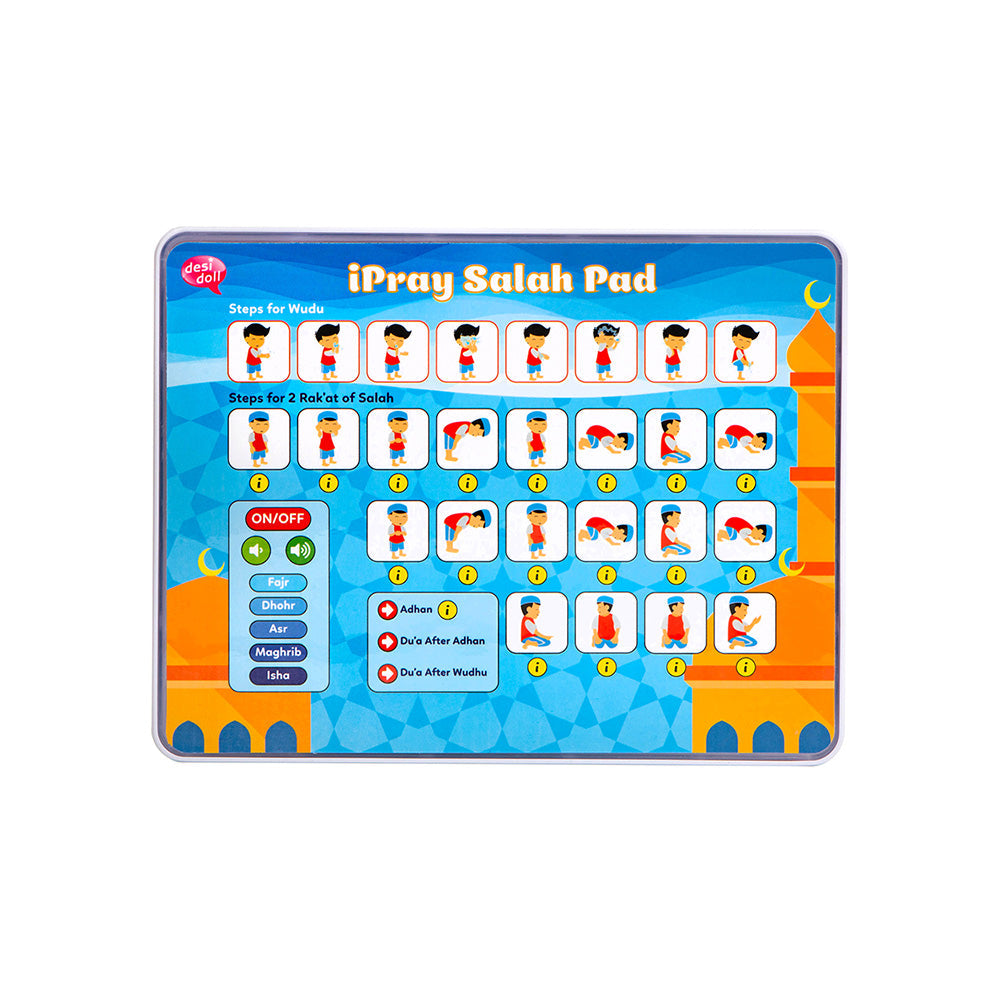 Light Up iPray Salah Pad: Blue