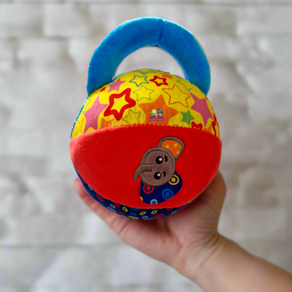 Cozy Baby Soft Ball Rattle