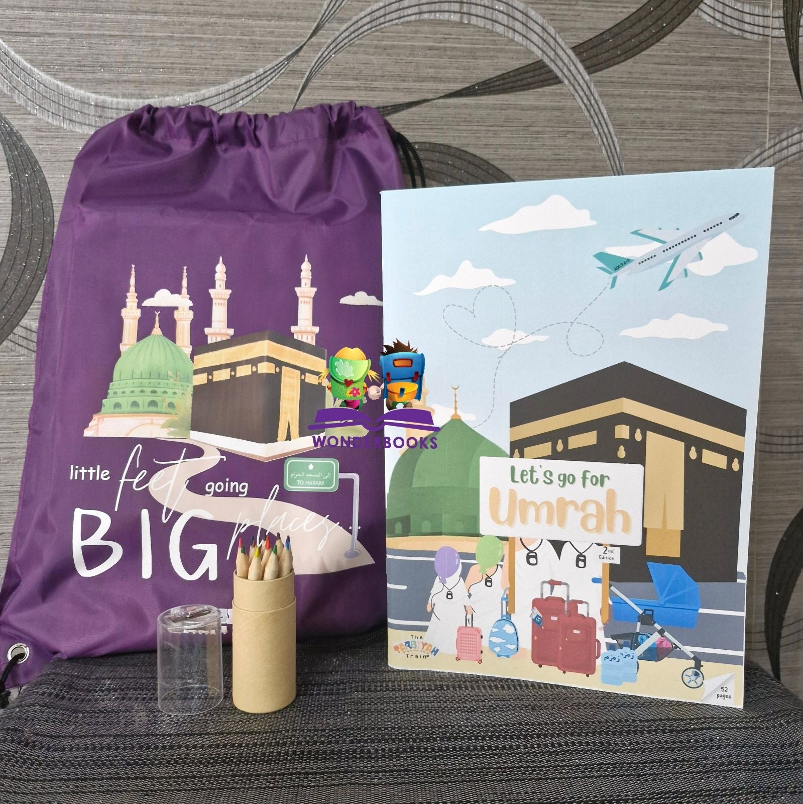 Little feet going to Big places: Kids Umrah Kits