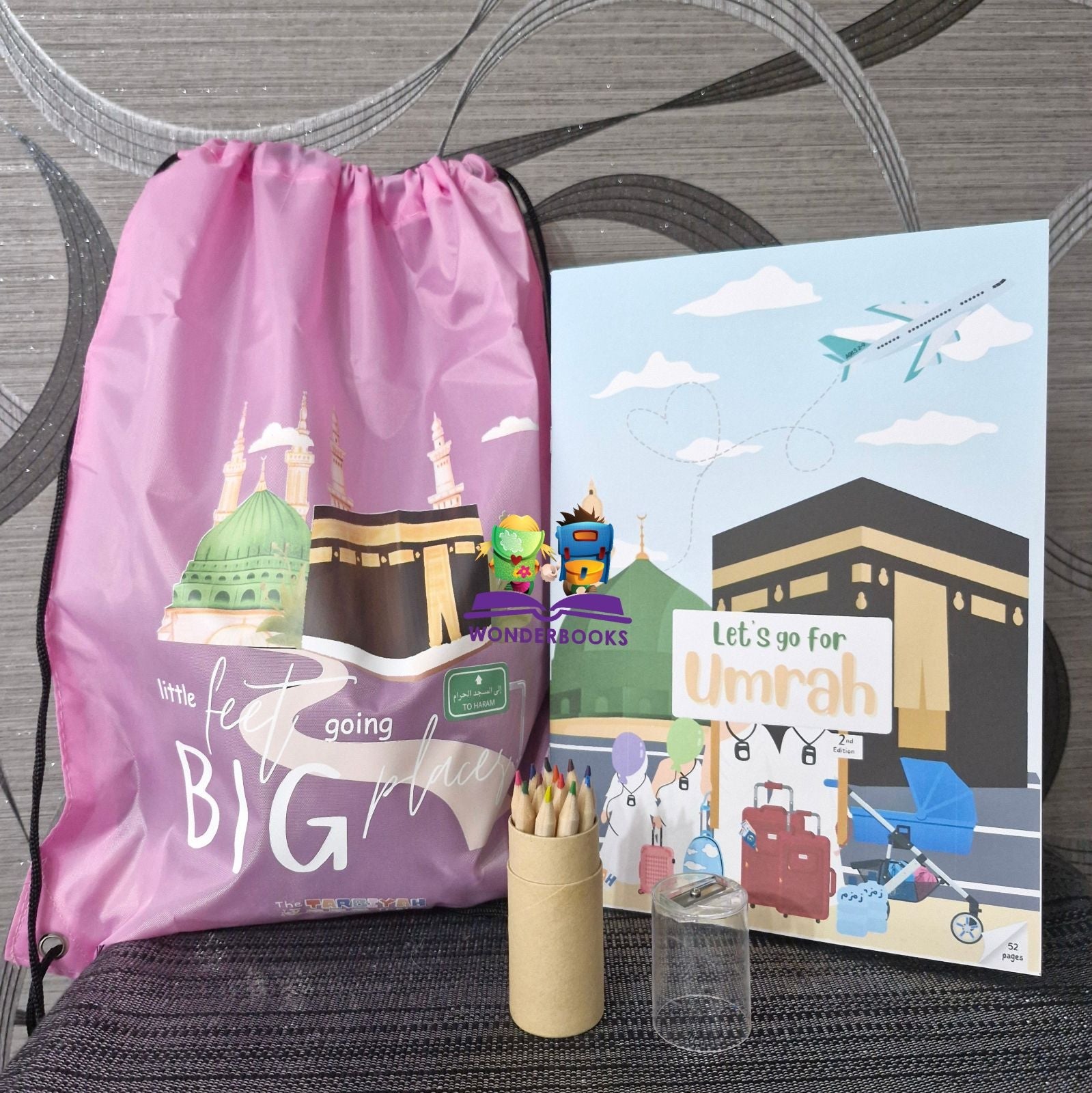 Little feet going to Big places: Kids Umrah Kits