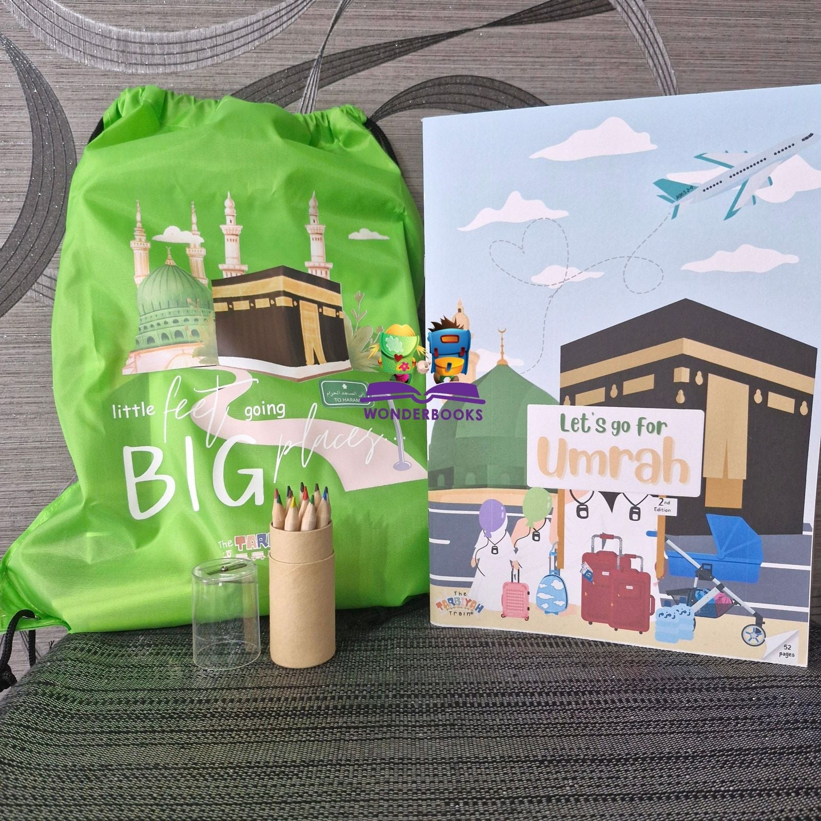 Little feet going to Big places: Kids Umrah Kits