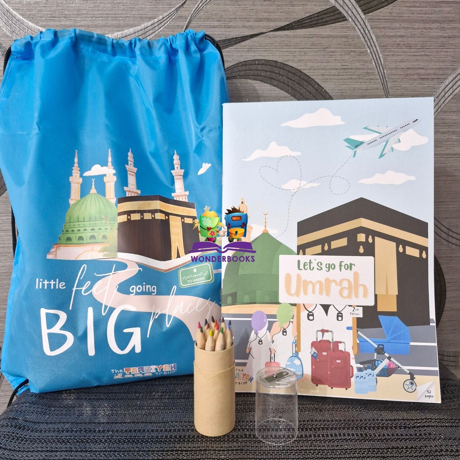 Little feet going to Big places: Kids Umrah Kits